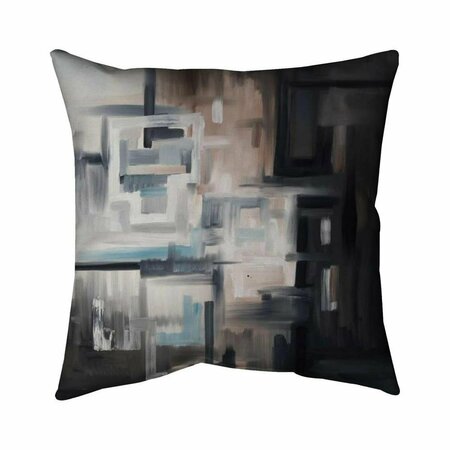 FONDO 26 x 26 in. Nought-Double Sided Print Indoor Pillow FO2772721